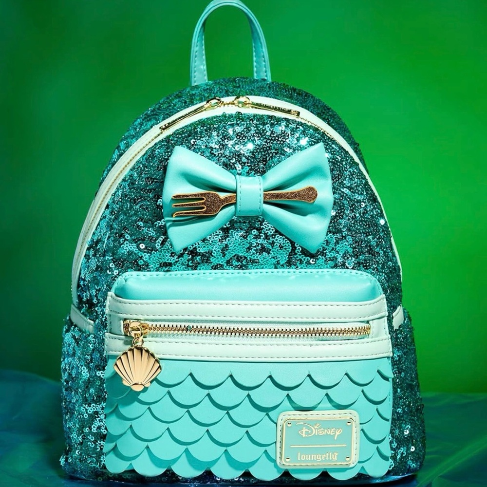 Loungefly Little Mermaid Sequins Collection NWT - Picture 5 of 5